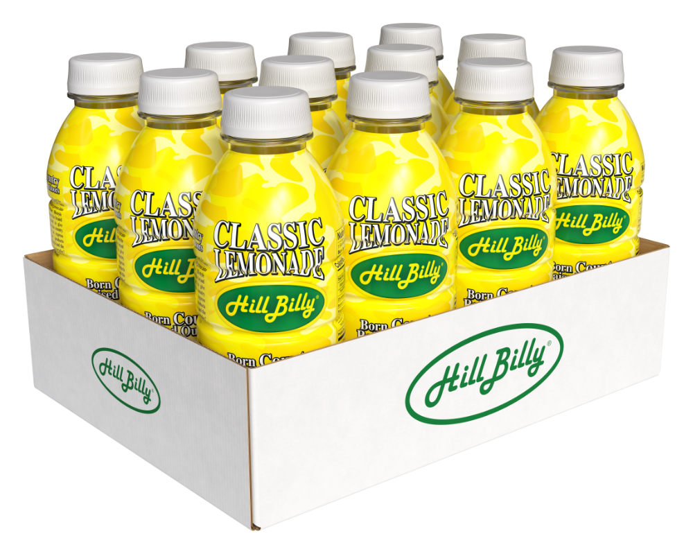 HillBilly Classic Lemonade 12 pack case